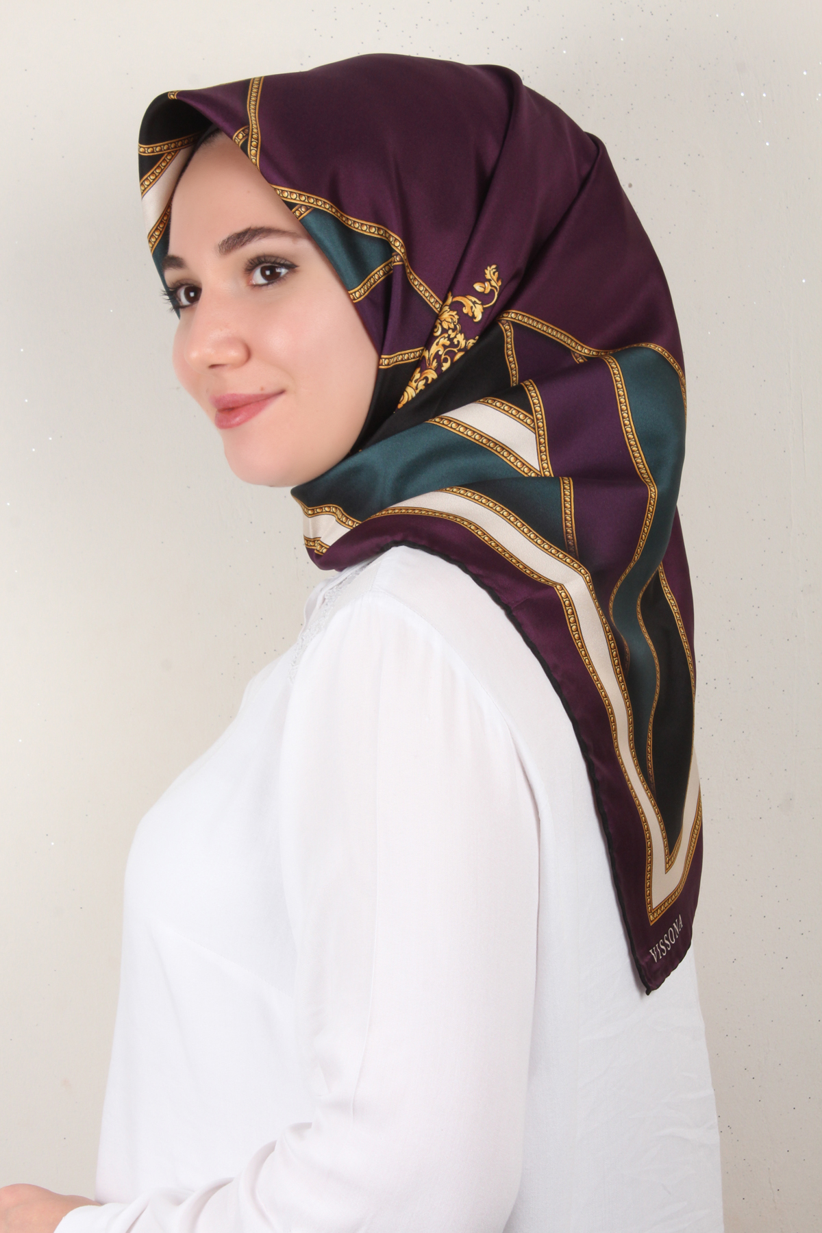 Vissona İpek Eşarp 2024-606