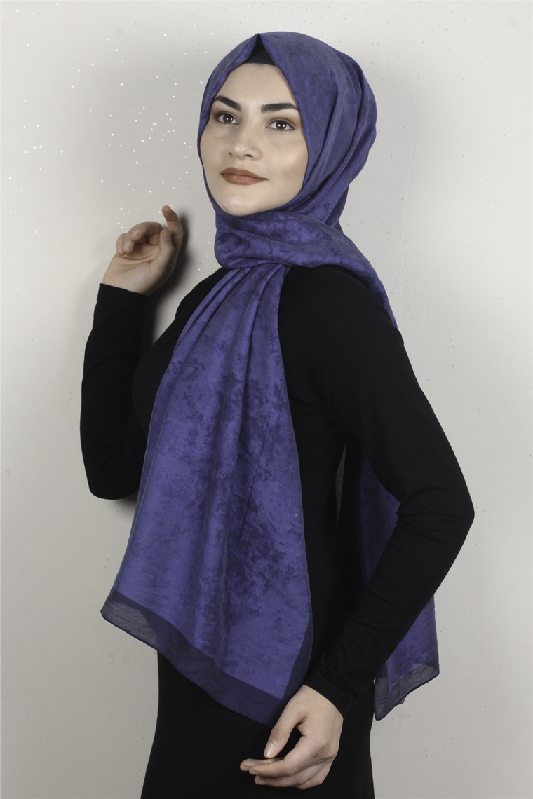 Vual Modal Şal 8686-6 Mavi