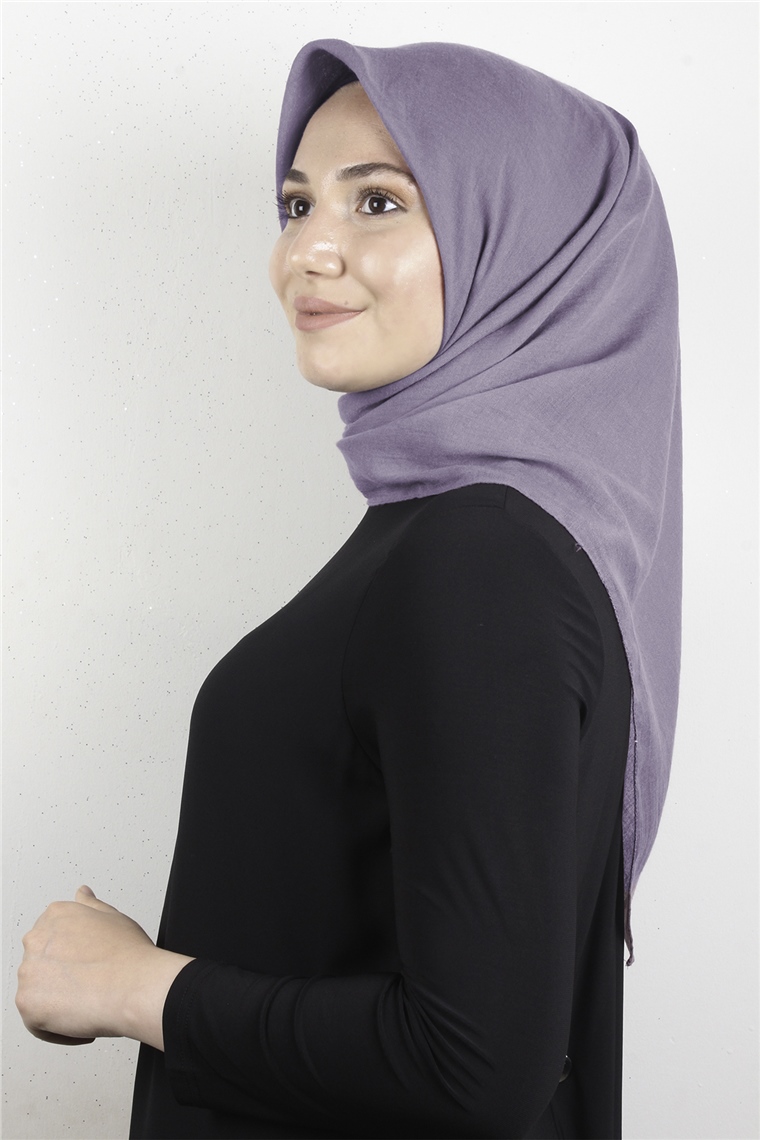 Yonca Pamuk Caz Eşarp 4652-13 Leylak