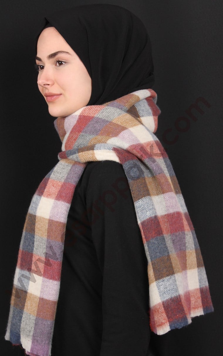 Yün Omuz Şalı 9001-17