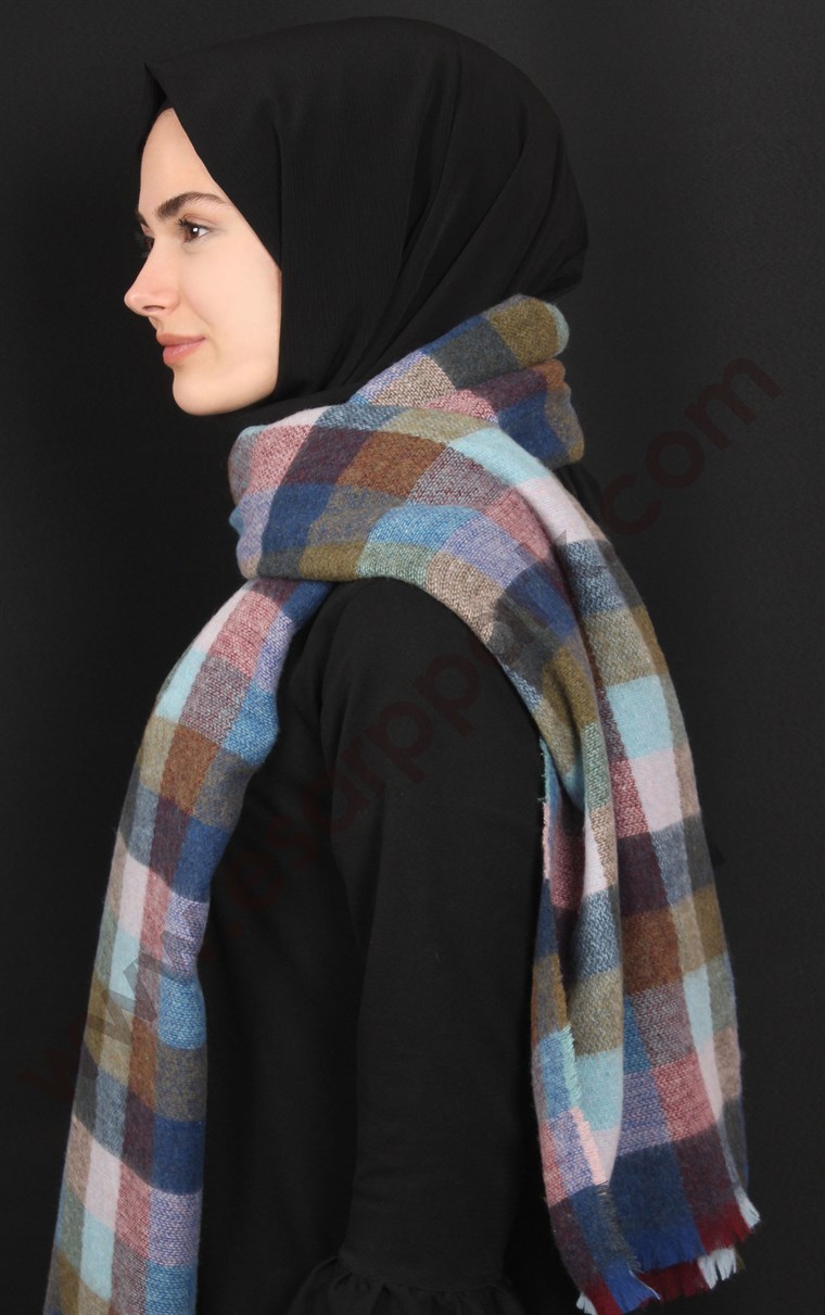 Yün Omuz Şalı 9001-18