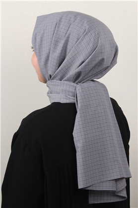 % 100 Coton Şal 8083-4 Füme