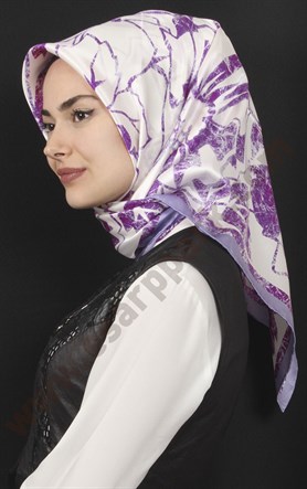 % 100 İpek Eşarp 5281-11