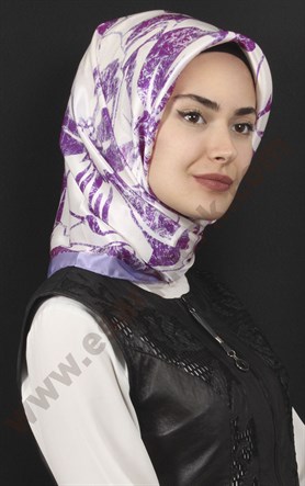 % 100 İpek Eşarp 5281-11