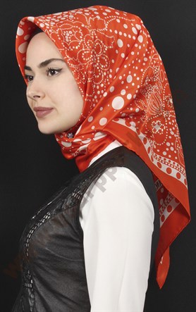 % 100 İpek Eşarp 5281-15