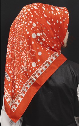 % 100 İpek Eşarp 5281-15