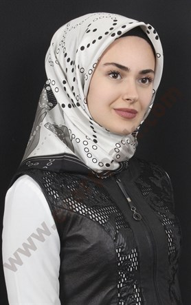 % 100 İpek Eşarp 5281-19