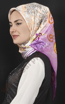 % 30 İpek Eşarp 5281-24