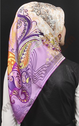 % 30 İpek Eşarp 5281-24