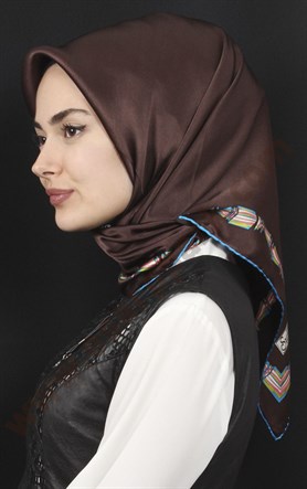 % 100 İpek Eşarp 5281-26