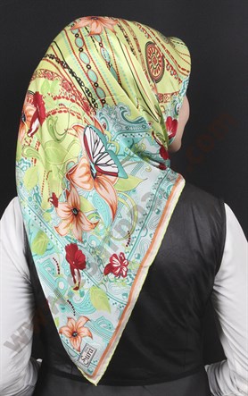 % 30 İpek Eşarp 5281-28