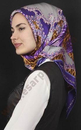 % 30 İpek Eşarp 5281-3