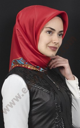 % 100 İpek Eşarp 5281-30