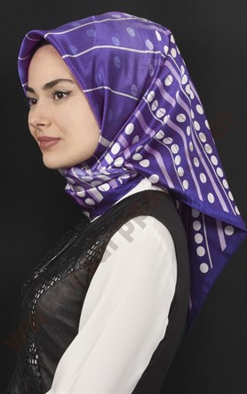 % 100 İpek Eşarp 5281-35