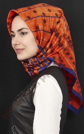 % 100 İpek Eşarp 5281-36