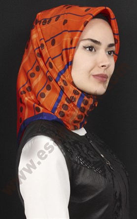 % 100 İpek Eşarp 5281-36