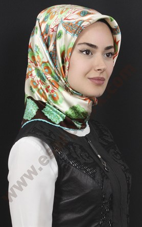 % 30 İpek Eşarp 5281-44