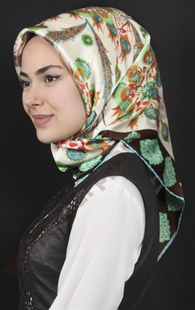 % 30 İpek Eşarp 5281-44