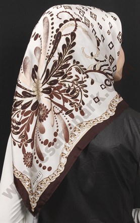 % 100 İpek Eşarp 5281-48