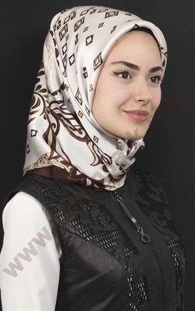 % 100 İpek Eşarp 5281-48