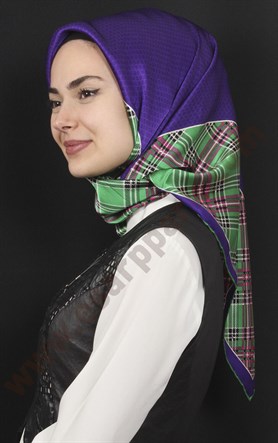 % 30 İpek Eşarp 5281-5