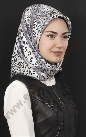 % 30 İpek Eşarp 5281-63