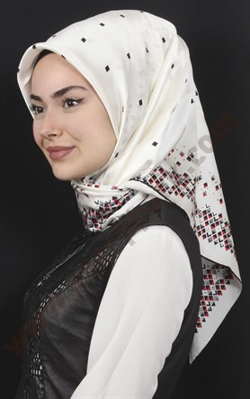 % 30 İpek Eşarp 5281-65