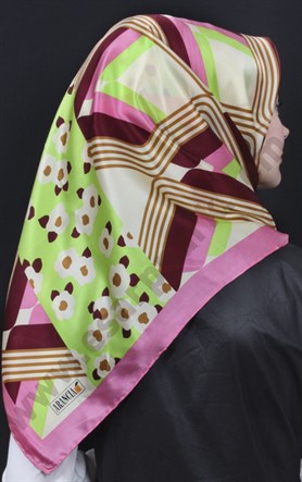 % 100 İpek Eşarp 5281-66