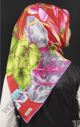 % 30 İpek Eşarp 5281-7