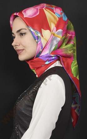 % 30 İpek Eşarp 5281-7