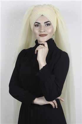 Âlâ Tül Şal 2021-12 Sarı 