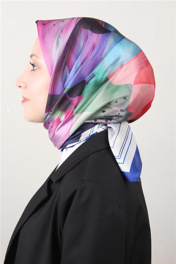  Luxer Eşarp 3616-6 Saks 