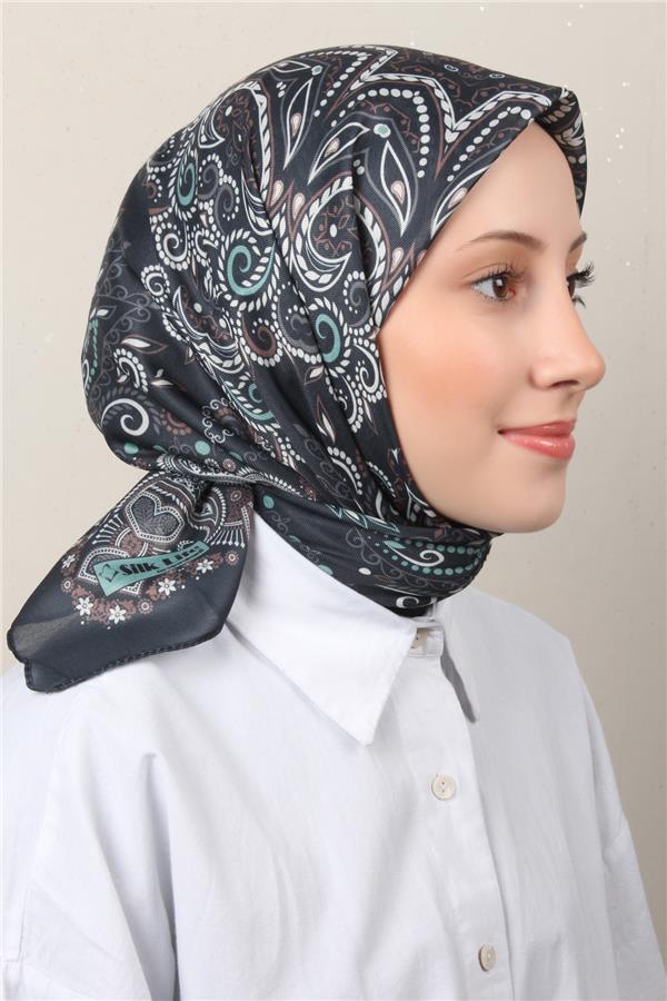  Silk Life Soft Pamuk Eşarp 4145-1