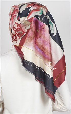 Piramit Tafta Dijital Eşarp 1920-7