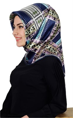İndirimli İthal İpek Eşarp 1308-3