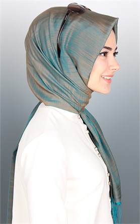 500-0013-41 ÇİFT YÖNLÜ İPEKSİ ŞAL