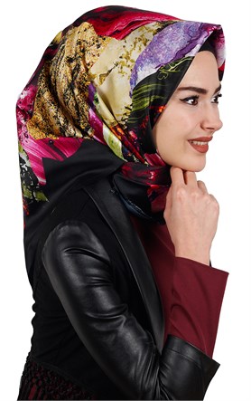 Tafta Dijital Eşarp 1335-13