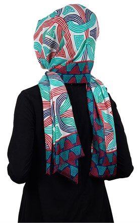 Pamuklu Desenli Şal 5371-8
