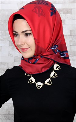 102-0021-03 U.S POLO ASSN EŞARP BORDO