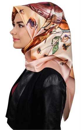 Tafta Dijital Eşarp 1323-8