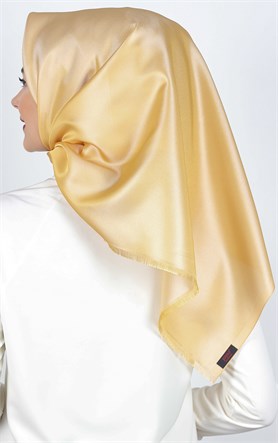 Delux Tafta Eşarp 1000-20 Sarı