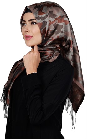 Kamuflaj İpeksi Şal 5550-10