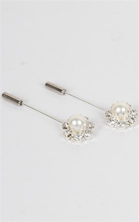 Abiye Taşlı Eşarp İğnesi 402-6