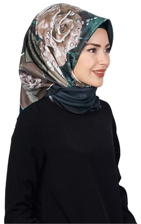 Piramit Tafta Dijital Eşarp 1918-2