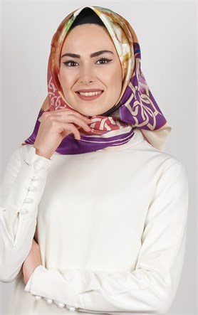 Piramit Tafta Dijital Eşarp 1920-10