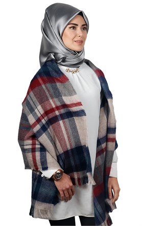 Yün Omuz Şalı 9001-76