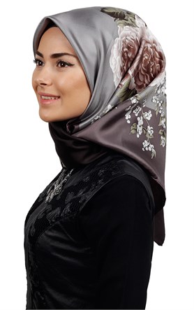 İndirimli İthal İpek Eşarp 13020-24