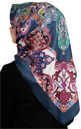 Piramit Tafta Dijital Eşarp 1910-1