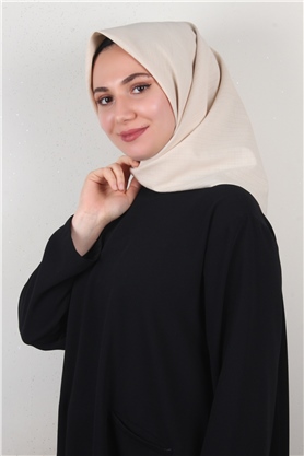 % 100 Coton Eşarp 8082-02 Çöl Beji 