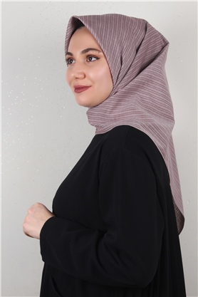 %100 Coton Eşarp 8082-12 Vişne Çürüğü